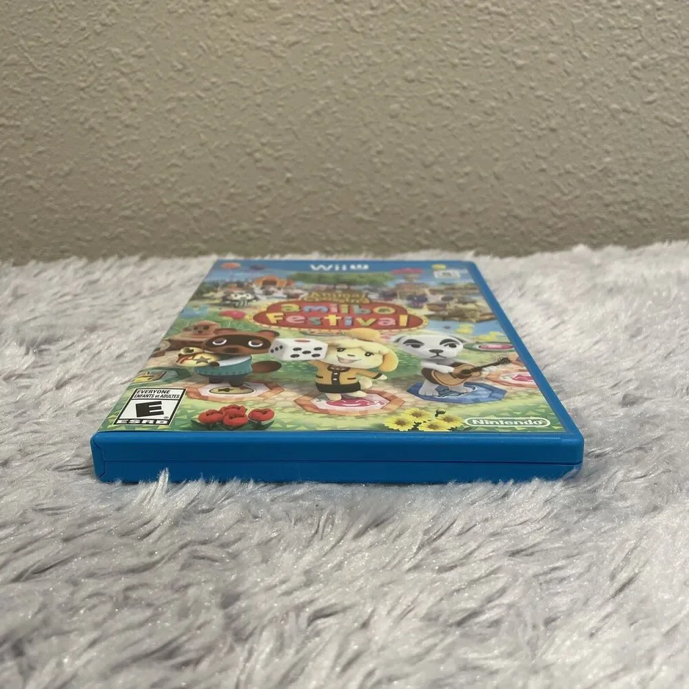 Animal Crossing Amiibo Festival (Nintendo Wii U, 2015) Complete CIB